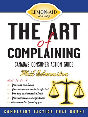 cover image of The Art of Complaining